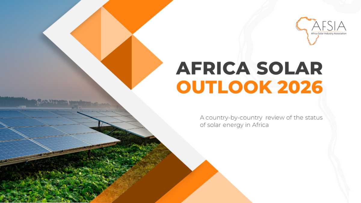AFSIA launches Africa Solar Outlook 2026 – Household Solar Funders Group